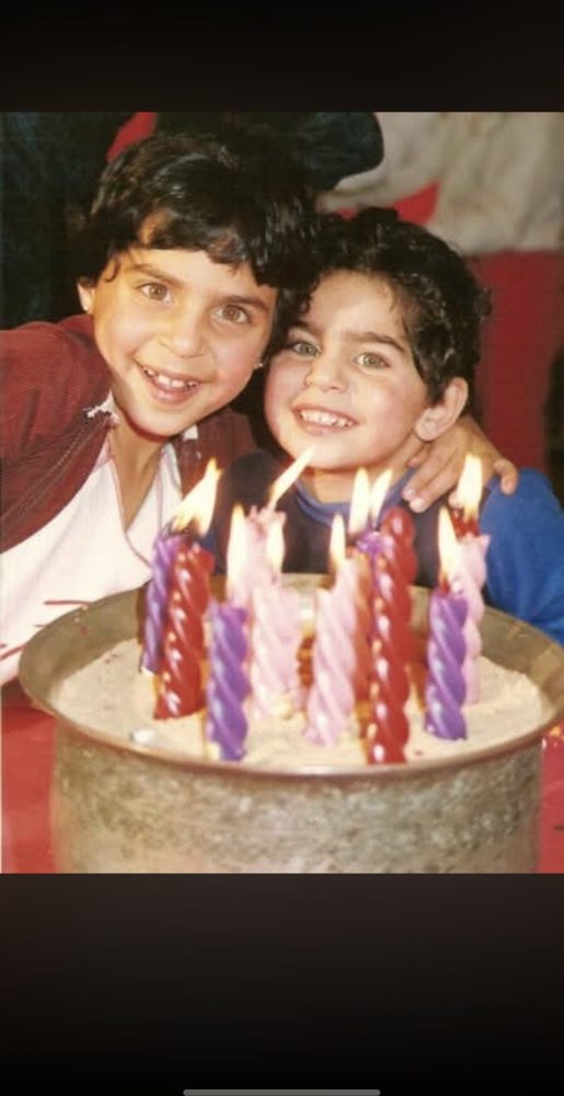 A childhood birthday celebration
