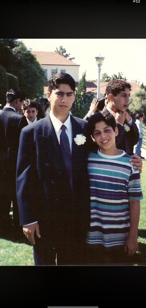 Young Yeron dressed for a family celebration